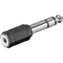 Adapter MicroConnect 6.35mm male to 6.35mm female AUDANR2 — audio connector adapter