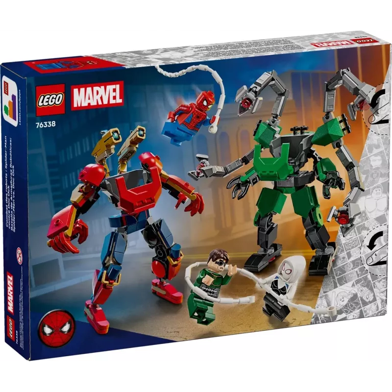 LEGO MARVEL 76338 Meh cīņa: Zirnekļcilvēks pret Doktoru Astoņkāji
