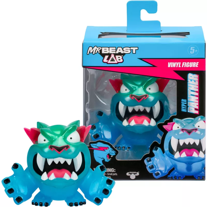 MrBeast Lab vinila figūras - Hyper Panther, rotaļu figūra