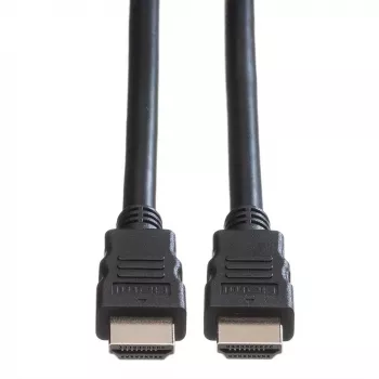 ROLINE HDMI kabelis 5 m Type A vīr. uz vīr. ar zelta pārklājumu, melns