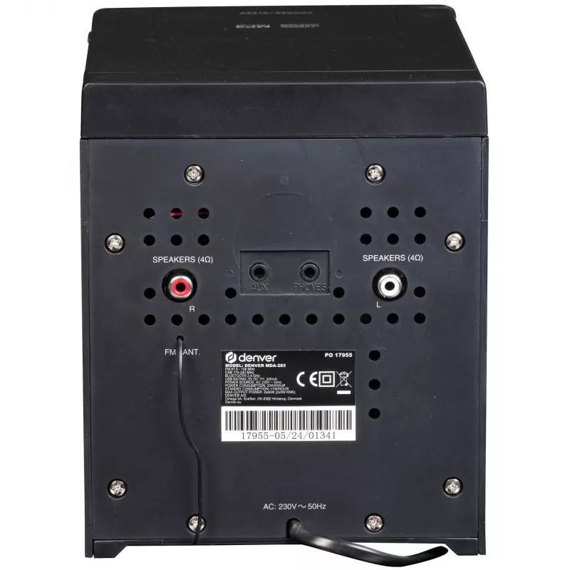 Denver MDA-285 mikro sistēma ar BT, CD, radio un AUX