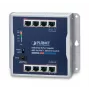 Nepārvaldāms slēdzis PLANET IP30 industriālais 8 portu