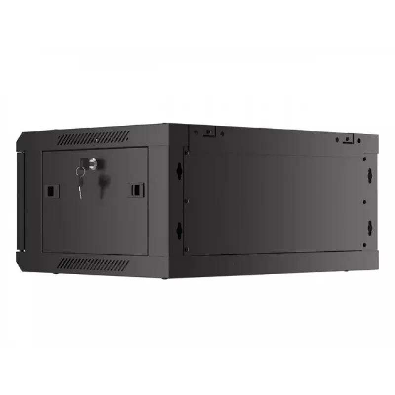 Lanberg WF01-6404-23B rack cabinet 4U Wall mounted rack Melns