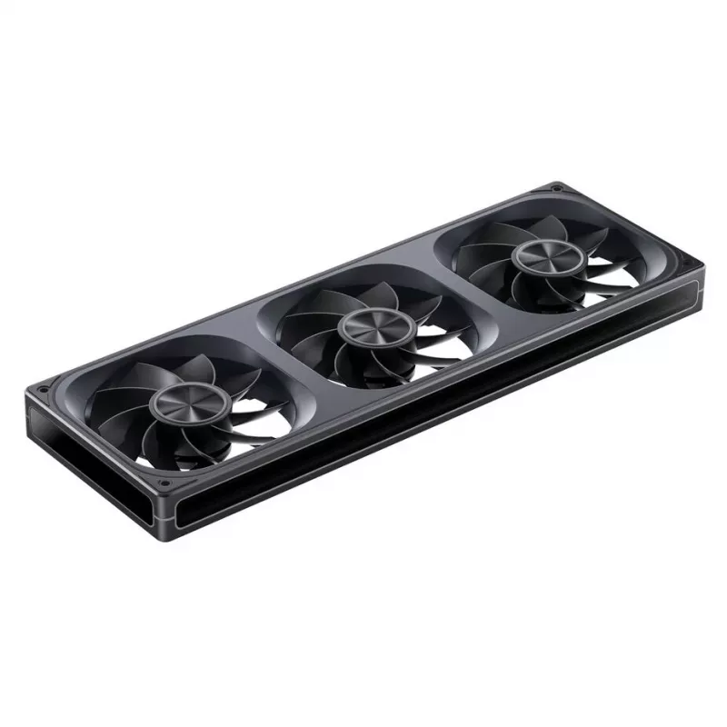 Jonsbo ZA-360 ventilators ar apgrieztām lāpstiņām, 360 mm, PWM, ARGB, melns