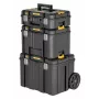 Instrumentu glabāšanas komplekts DeWalt Mobile TSTAK System BD-DWST83517-1 (modulāri sakraujami koferi instrumentiem un piederumiem)