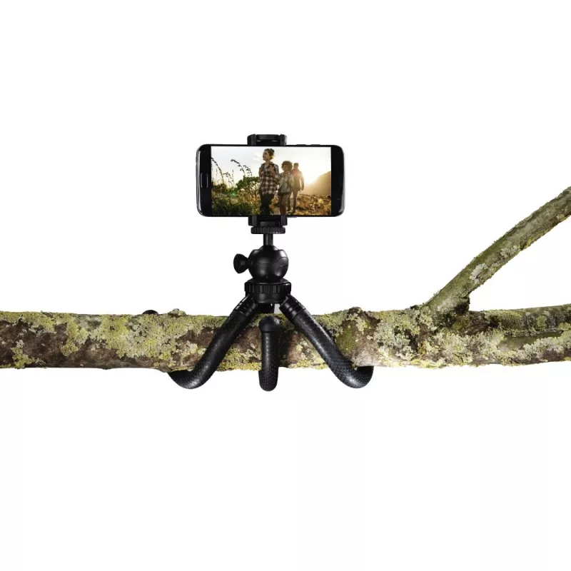 Hama FlexPro statīvs viedtālruņiem / darbības kamerām 3 kājas melns