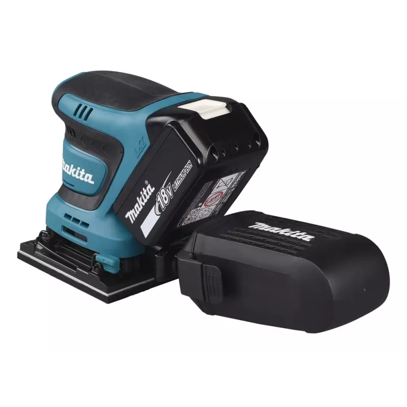 Makita DBO480Z portatīvais slīpmašīnas Random orbitālais slīpētājs 14000 OPM Melns, Zils 210 W