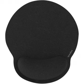 Atmiņu putu pelīšu paliktnis Speedlink VELLU ar plaukstas balstu, 230×254 mm, melns