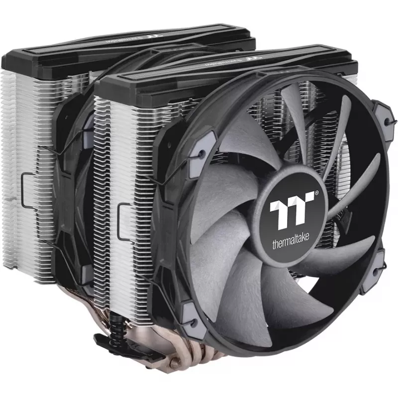 Thermaltake TOUGHAIR 710 - Procesora gaisa dzesētājs - (saderīgs ar: LGA1156, LGA1155, LGA2011, LGA1150, LGA2011-3, LGA1151, AM4, LGA2066, LGA1200, LGA1700, AM5)