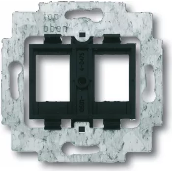 Busch Jaeger 1753-0-8063 kontaktligzda 2 x RJ-45 melna (1753-0-8063)