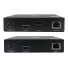 Eaton Tripp Lite Series DisplayPort uz HDMI pagarinātāja komplekts pa Cat6 ar KVM atbalstu, 4K 60Hz, 4:4:4, USB, PoC, HDCP 2.2, līdz 230 pēdām, TAA - Paplašinājums video/audio, HDMI, Di