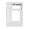 Datora korpuss DeepCool CH170 PLUS WH Midi Tower — balts, rūdīts stikls, atbalsta micro ATX/mini-ITX, GPU līdz 34,2 cm, CPU dzesētāja augstums 164 mm