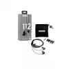 Shure SE112-GR austiņas, vadu, iekšauss, zvaniem/mūzikai, melnas, pelēkas