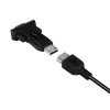 LogiLink AU0002F RS-232 USB 2.0 adapteris vīrišķā tipa, melns