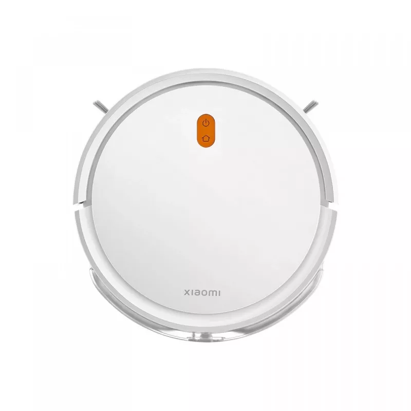Robot vacuum Xiaomi E5 balta — 2000 Pa sūkšanas jauda, 2600 mAh baterija, 110 min darbības laiks, 0.4 L putekļu tvertne, mitrā slaucīšana