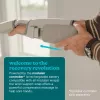 Roku aptinuma masiera HoMedics SR-CMH10H-GY pārnēsājams regulējams piegulums rokām un plaukstām
