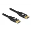 DeLOCK DisplayPort kabelis 8K 60 Hz 3 m melns metāla