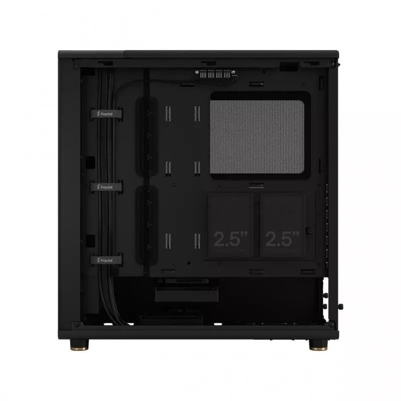 Fractal Design North Charcoal Melns Mesh Mid Tower Case - Melns