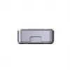 SSD korpuss Unitek S1242AGY01-EU USB4 40Gbps, M.2 NVMe, līdz 8TB, alumīnijs/plastmasa, aktīvā dzesēšana