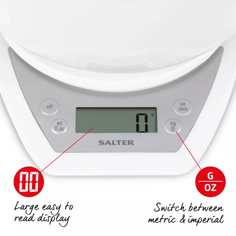 Elektroniskie virtuves svari Salter 1024 WHDR