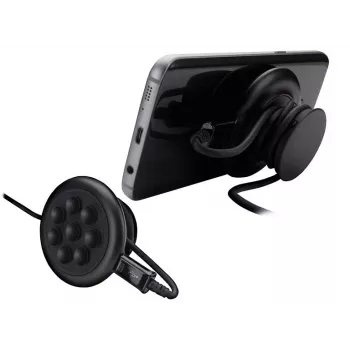 Lādētājs Tracer WIRELESS MOBILITY viedtālrunim un viedpulkstenim melns