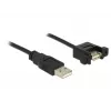 USB kabelis DeLOCK 1m 2xUSB2.0-A