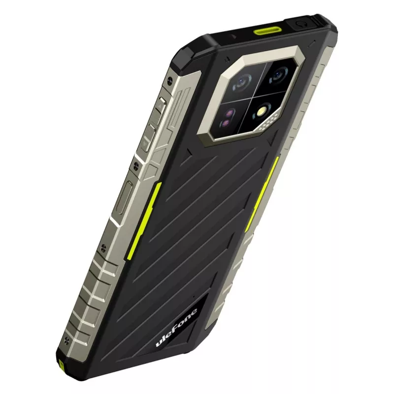 Izturīgs viedtālrunis UleFone Armor 22 4G, 9GB RAM, 128GB krātuve, IP69K, zaļš