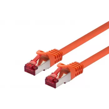 Tīkla kabelis LOGON TCR66SS150O Cat6 S/FTP (S‑STP) Oranžs, 15 m, RJ‑45–RJ‑45
