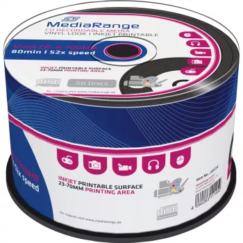 CD-R MediaRange MR226 700MB 52x 50 gab.