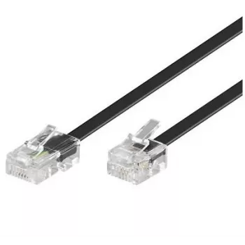 Telefona kabelis Microconnect MPK463S RJ11 RJ45 15 m caurspīdīgs