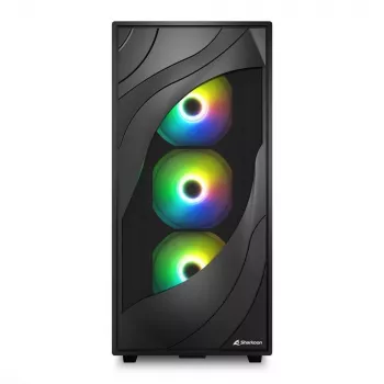 Sharkoon REBEL C80M RGB Midi Tower Melns