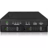 Diska korpuss Icy Dock MB902SPR-B R1 Melns 2.5 collu SATA