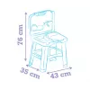 Rotaļu virtuve SMOBY Stitch Kitchen 7600311909 ar piederumiem – bērnu lomu spēļu virtuves komplekts