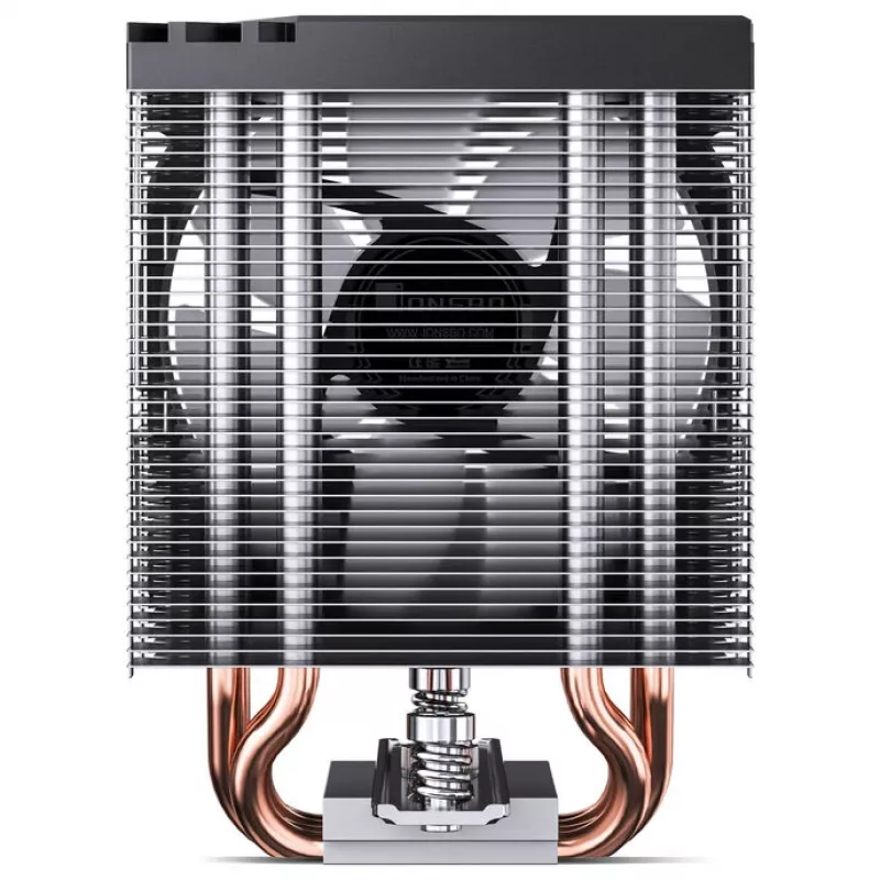 CPU dzesētājs Jonsbo CR-1400 E Melns ar 140 mm ventilatoru, gaisa dzesētājs procesoriem