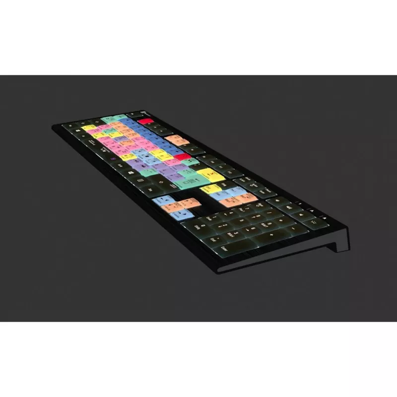 Logickeyboard Adobe Premiere Pro CC ASTRA 2 apgaismota tastatūra vācu valodā (LKB-PPROCC-A2PC-DE)