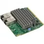 Super Micro Supermicro paplašinājuma karte AOC-MTG-I2TM - tīkla adapteris - 10Gb Ethernet x 2 (AOC-MTG-I2TM-O)