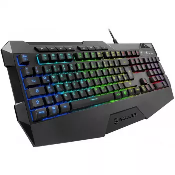 Sharkoon SKILLER SGK4 tastatūra Gaming USB QWERTZ Vācu Melna