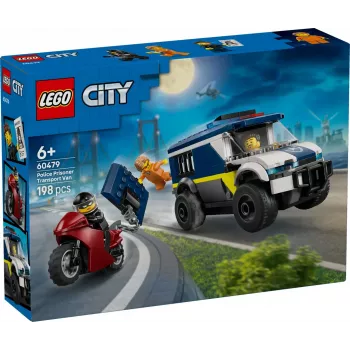 LEGO CITY 60479 Policijas ieslodzīto pārvadāšanas furgons