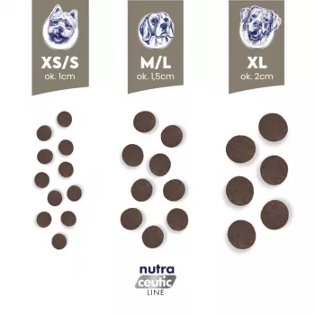 BALTICA Nutraceutic Hypoallergenic M truša ar rīsiem - sausā suņu barība - 1 kg