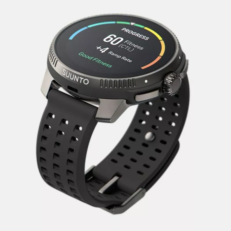 Suunto Race 3.63 cm (1,43) AMOLED 49 mm Digitālais 466 x 466 pikseļi Skārienekrāns Melns GPS (satelīts)