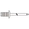 Aklā kniede GESIPA Polygrip 6.4x15 Al/A2 1.5–9.0 mm, 250 gab. iepakojumā