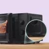 Toshiba MM2EM20PF mikroviļņu krāsns, spoguļa apdare, melna