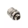 Taisnais savienojums G1/4 collas uz 10/8 mm - spīdīgi sudraba