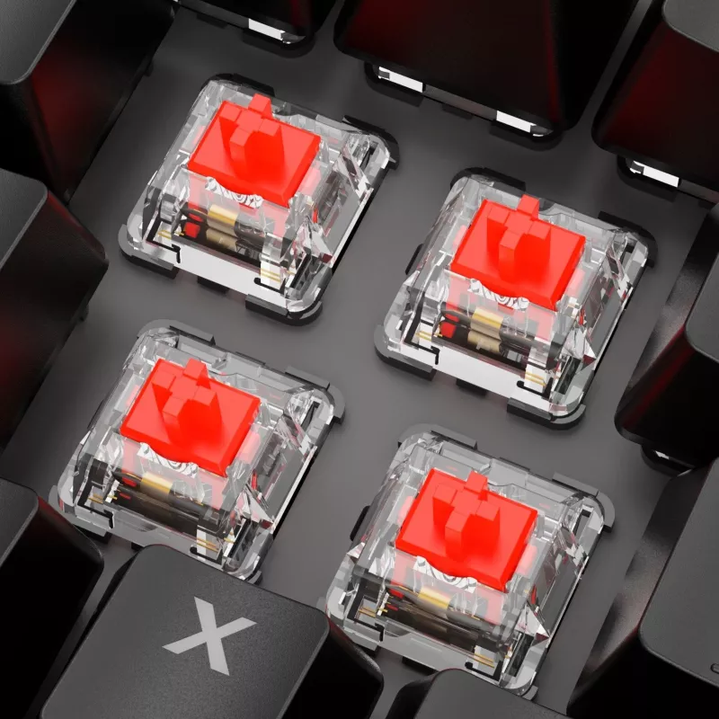 Sharkoon SKILLER SGK20 Red tastatūra