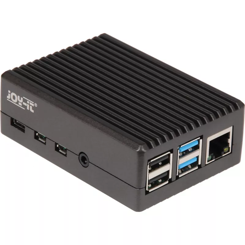 Alumīnija korpuss Raspberry Pi 4 B (melns (matēts))