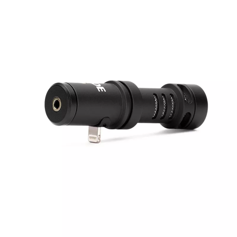 RØDE VideoMic Me-L melns viedtālruņa mikrofons