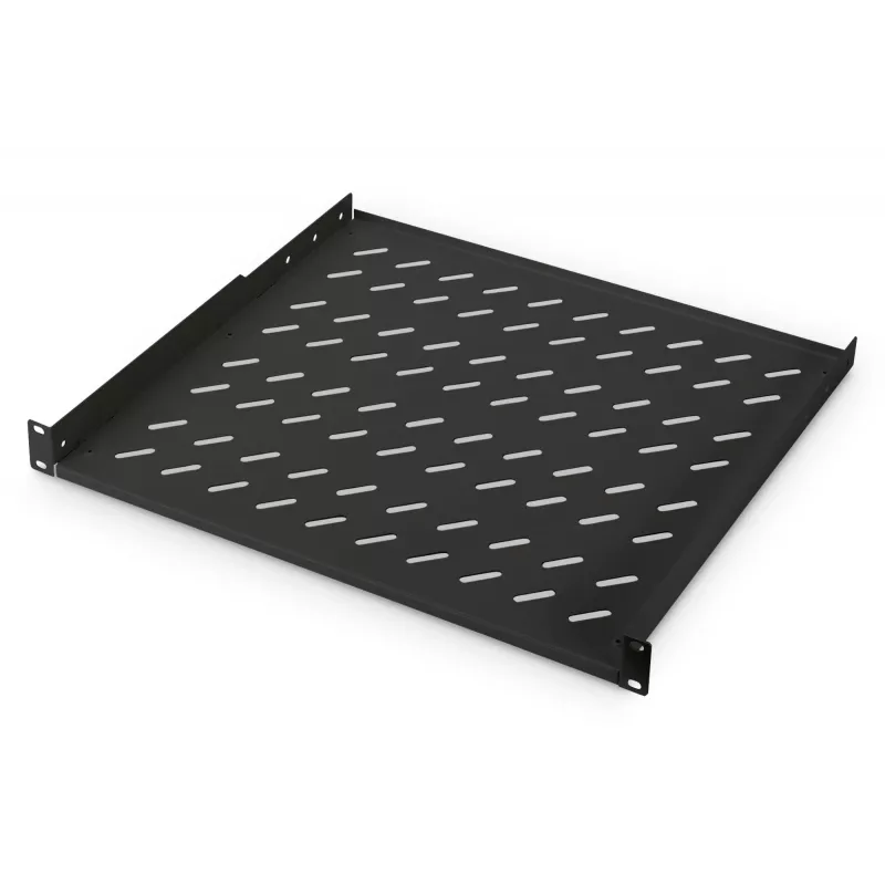 Plaukts fiksētai uzstādīšanai Digitus DN-19 TRAY-1-400-SW