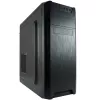 LC Power Classic 7040B - MDT - ATX - bez barošanas bloka - Melns, matēts alumīnijs / Melns - USB/Audio