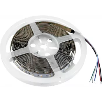 LED lente EUROLITE 50530141 5m RGBWW 24V — 5 m, RGB + silti balta, 24 V