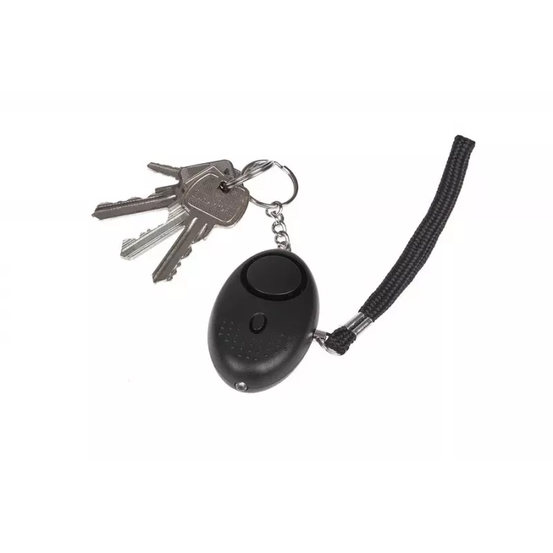 Personīgā signalizācija GUARD YC-003-BL — 120 dB, LED lukturītis, LR41 baterijas, pārnēsājama drošības ierīce